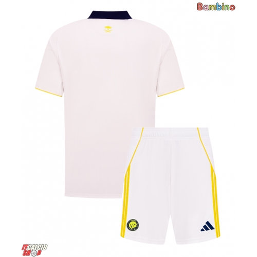 Al-Nassr Terza Maglia Bambino 2025-26 Manica Corta (+ Pantaloni corti)